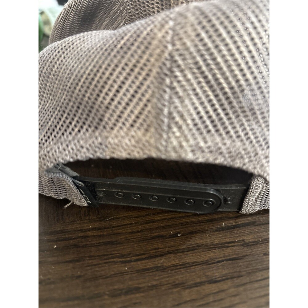 RVCA Trucker Hat Grey Black Snapback Mesh Cap Wool Acrylic Nylon - Picture 3 of 7